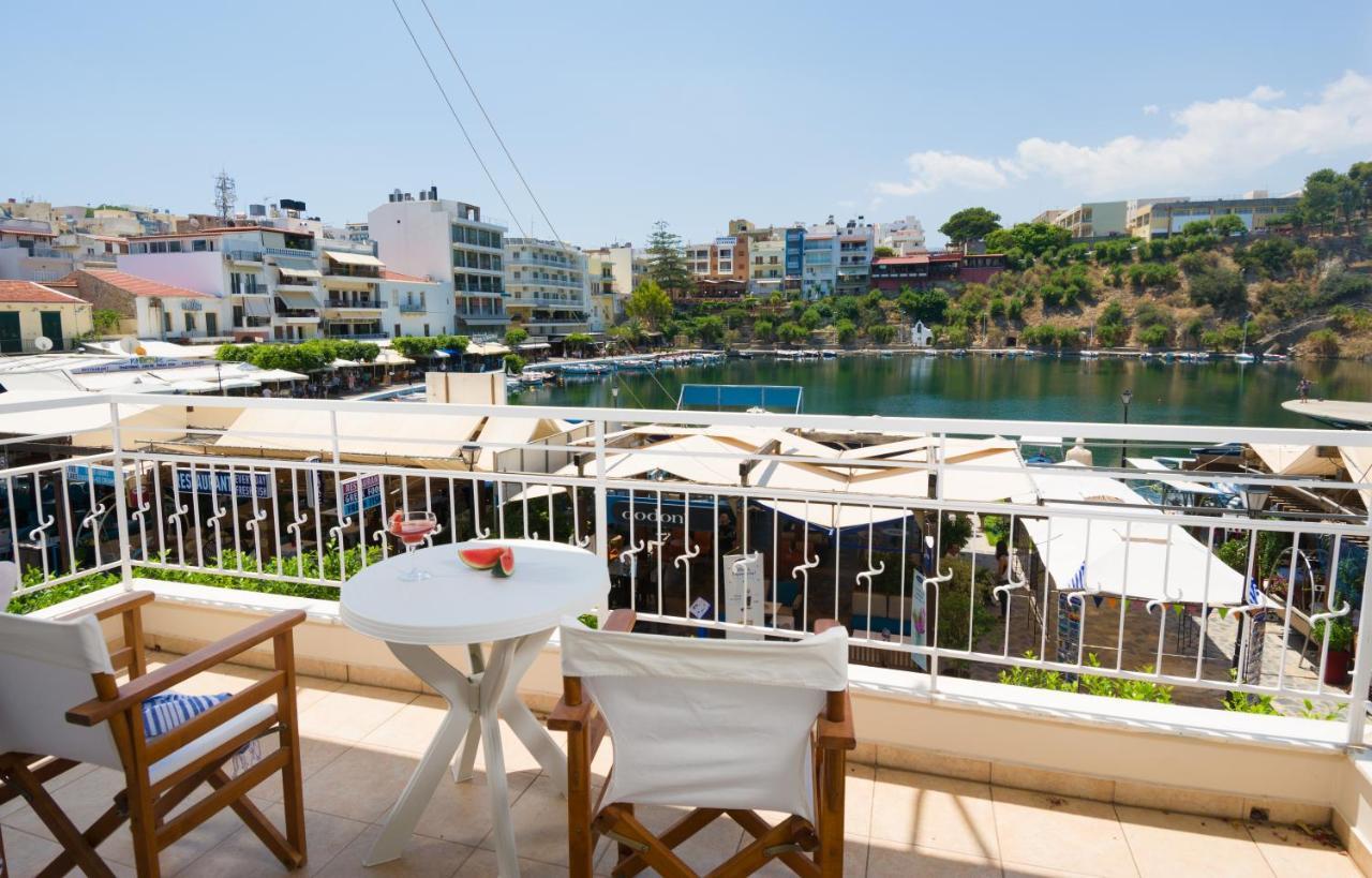Straight To The Lake View Apartments Agios Nikolaos Exterior foto